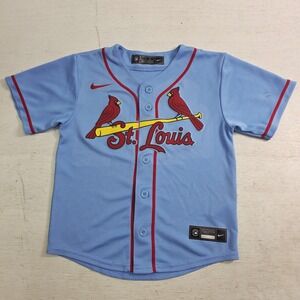 Nike St Louis Cardinals Baseball Jersey Blue 2024 Limited Ed. Toddlers Boys L 7
